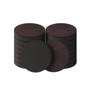 Imagem de Furnigear Protetores Deslizantes De Feltro Para Móveis Piso Madeira - 16 Peças 3 ½" Pernas Cadeira Resistentes, Facilitar E Proteger Seus
