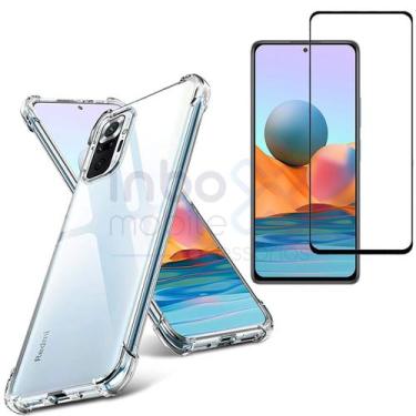 Imagem de Capa Anti Impacto Para Xiaomi Redmi Note 10S + Pelicula 3D 6.43 - INBO