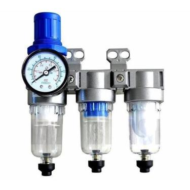 Imagem de Filtro De Ar Odontológico Conjunto 3 Peças Fluir