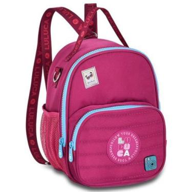 Imagem de Lancheira Térmica em Nylon OFICIAL LULUCA LU24638 - CLIO, ROSA