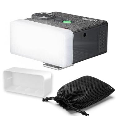 Imagem de Godox Mini flash iM30 GODOX com difusor – Flash de câmera GN 15, 7 níveis de potência, flash manual para Canon/Sony zv1/Sony zve10 /Ricoh gr3/Nikon/Fuji f1-230 flashes de potência total/6500K ± 200K