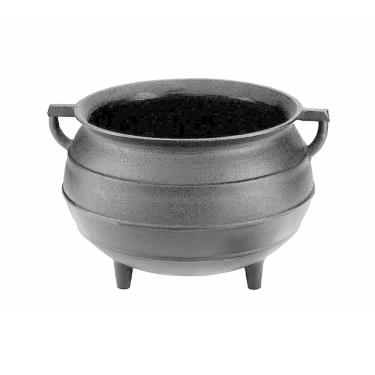 Imagem de Caldeirão Tripé de Ferro Fundido Panela Mineira 42x35cm 40L