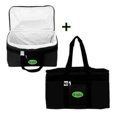Imagem de Kit 2 Bolsas Térmicas Impermeáveis 30l + 20l - Raju