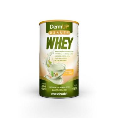 Imagem de Dermup Beauty Whey 450g Pistache - Maxinutri