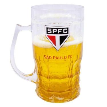Imagem de Caneca São Paulo Cerveja 400 ML - 8825-2-B - MILENO