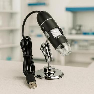Imagem de Microscópio Portátil De Mão Com Luz Usb Para Android - RELET