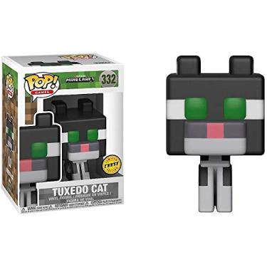 Imagem de FunKo POP! Games Minecraft Tuxedo Cat 3.75" CHASE VARIANT Vinyl Figure