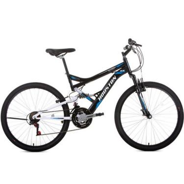 Imagem de Bicicleta Houston Stinger Aro 26 Com Freio V-brake 21 Marchas Quadro 18 Preto 26