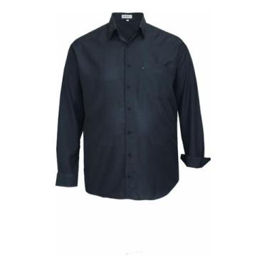 Imagem de Camisa Social Manga Longa Não Amassa Plus Size Até Tam10 832 - AMIL CO