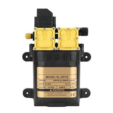 Imagem de KIMISS 12V de Alta Pressão da Cabeça Dupla Diafragma Bomba de água Pulverizador Elétrico para Irrigação, Lavagem de Carros e Uso Doméstico