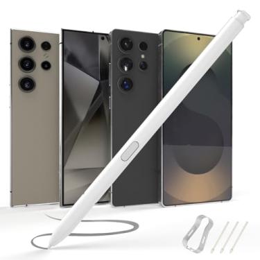 Imagem de TNRV Caneta Galaxy S23/S24/S25 Ultra, substituição para Samsung Galaxy S23/S24/S25 Ultra Stylus 【Nível de pressão 4096】 Gravação fácil. Sem Bluetooth (branca)