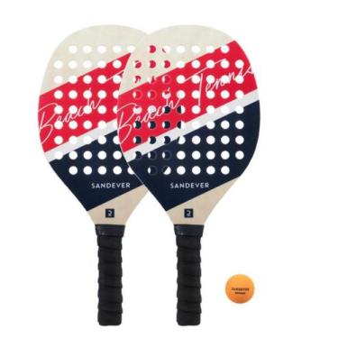 Imagem de Conjunto 2 Raquetes De Tênis De Praia E Bola - Beach Tenis - Sandever