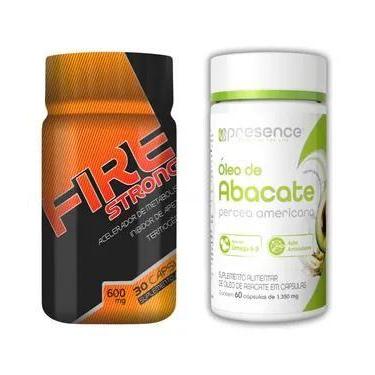 Imagem de Strong Fire + Óleo De Abacate 60 Cápsulas - NoBrand