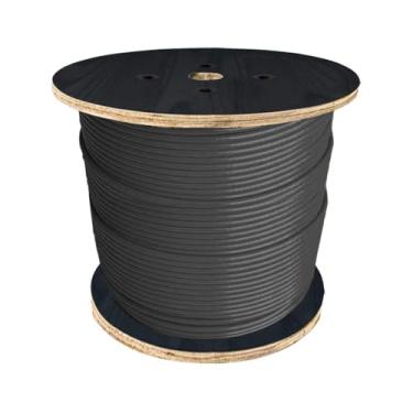 Imagem de 100 Metros Cabo de Aço 4.8mm 6x19 Vias Revest. Preto