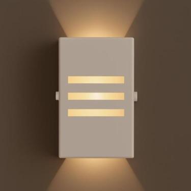 Imagem de Arandela facho de luz para área externa - A L, Branco