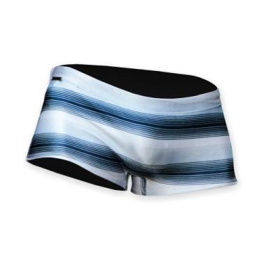 Imagem de Sunga Boxer Grigo Collection Ocean com bolso, Branco, P