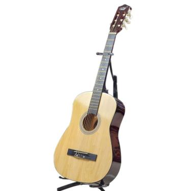 Imagem de Violão Waldman Acústico MXT Preto 38C Cordas de Nylon