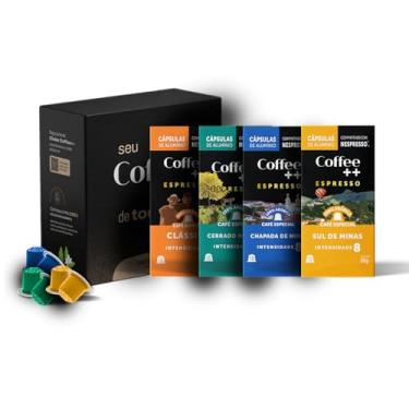 Imagem de Kit 40 Cápsulas Café Especial Coffee Mais, Compatível com Nespresso