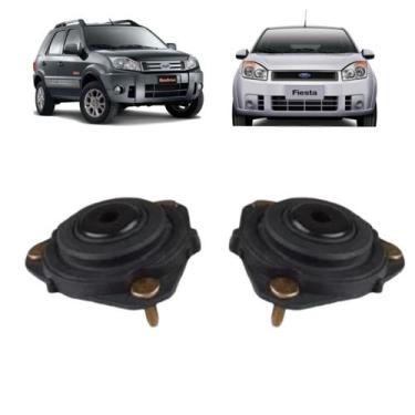 Imagem de 2 Coxim Batente Amortecedor Dianteiro Fiesta Ecosport 03/11 - Solupe P