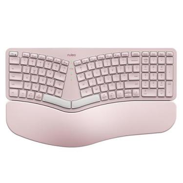Imagem de Teclado Nulea RT05B Bluetooth Ergonômico Split C-Pink