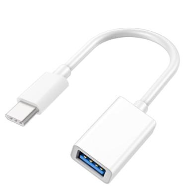 Imagem de Adaptador USB-C para USB para iPhone 15 Pro Max, MacBook Pro Air 2023, iMac iPad mini Pro, conversor de cabo USB OTG certificado Apple MFi, compatível com câmera, leitor de cartão, pen drive USB