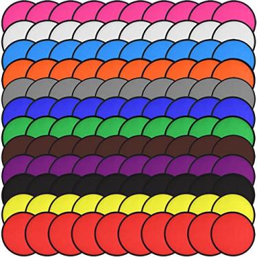 Imagem de Mototo 180 peças de ventiladores de disco voador dobráveis com bolsa conjunto de brinquedos de bolso dobrável para crianças, lembrancinhas de festa de aniversário, verão, atividades ao ar livre, jogo