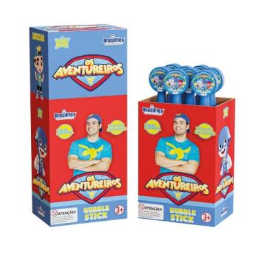 Imagem de Bolhas Bolhinhas Sabão Bubble Stick Luccas Neto Os Aventureiros 1un - 