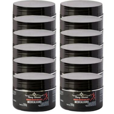 Imagem de KIT 12 UNIDADES - Gel Unguento Massageador Preto Medicalkura 250g (PIE