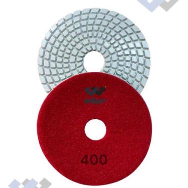 Imagem de Disco De Lixa Diamantada Polimento Marmore Granito Porcelanato 100mm -