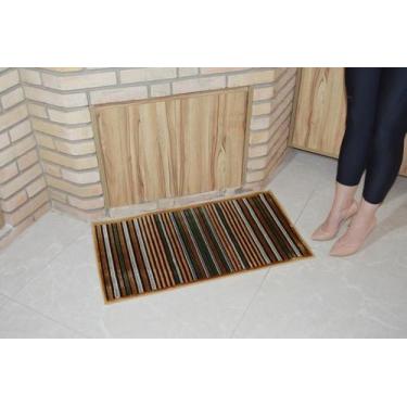 Imagem de Capacho Marbella Elite Bs Moderno Kilim Vitral-3 050X090 Cm - Rayza Ta