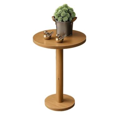 Imagem de Mesa De Canto Paris Mesa Lateral Sala Decoração Casa(Unitaria 40cm Freijó)