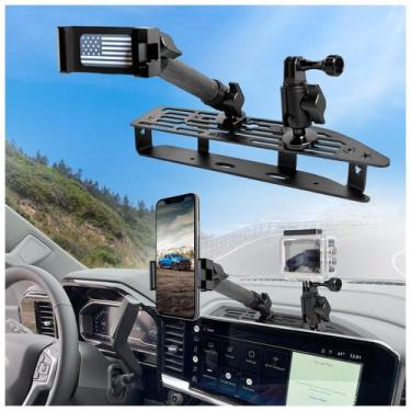 Imagem de Suporte para telefone WXRYLYN 2024 Silverado Sierra Metal Dash Platfor