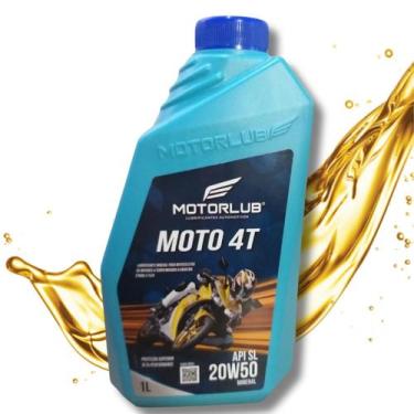 Imagem de Óleo Motor Kit Troca 4t 20w50 Lub Superior Alta Proteção - MotorLub