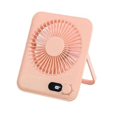 Imagem de Ventilador Mini Ultra Fino Para Mesa Com Bateria De Longa Duração, Ven