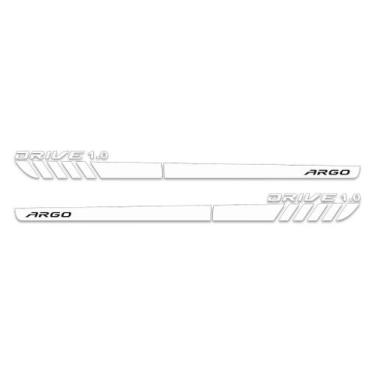 Imagem de Adesivo Faixa Lateral Sport Fiat Argo Modelo 6 - Cromo Sign