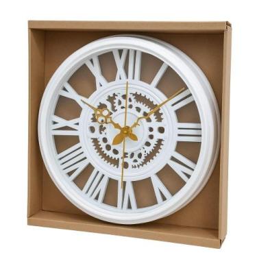 Imagem de Relógio Parede Vintage Industrial Romanos 30cm Decorativo - Yeet