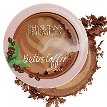 Imagem de Physicians Formula Murumuru Butter Cheat Day Donut Bronzer, leve, sem crueldade, para peles sensíveis, bronzeador creme escuro brilhante, 10,8 g, latte