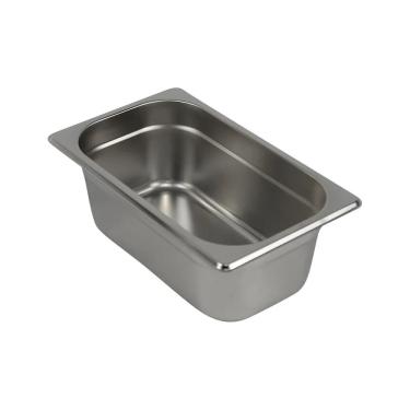 Imagem de Cuba Gastronômica Buffet GN 1/4 100mm Aço Inox Sem Alça