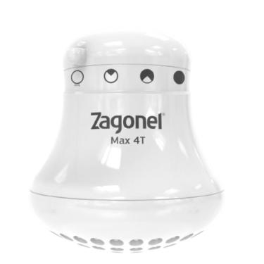 Imagem de Chuveiro Max Branco 4 Temperaturas Branco 5.700W 220V Zagonel