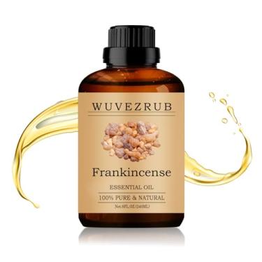 Imagem de Wuvezrub Óleo essencial de olíbano 240 ml - Óleos 100% puros e naturais para difusor de aromaterapia - 8 Fl Oz/Frankincense