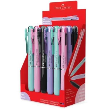 Imagem de Lapiseira 0.7MM POLY LAPISEIRA/CANETA 3EM1 MIX DP.C/18 - FABER-CASTELL