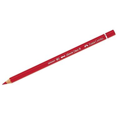 Imagem de Faber-Castell Lápis de aquarela Albrecht Dürer para arte e gráfico, (219), vermelho escarlate profundo, para arte, artesanato, desenho, esboços, casa, escola, universidade, colorir