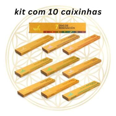 Imagem de KIT C/ 10 Incensos Linha Palo Santo Peruano Ispalla VARETAS