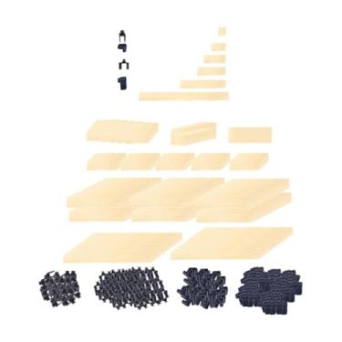 Imagem de menolana 1008x Blocos de construção de madeira Brinquedo de construção Brinquedo educacional Montessori Brinquedo de empilhamento para a imaginação Meninos