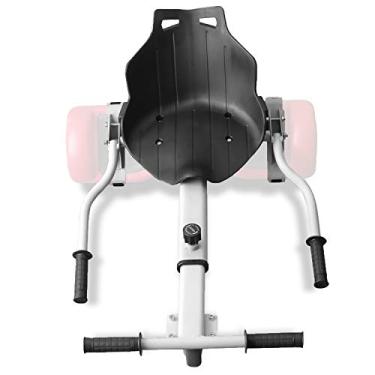 Imagem de Acessório Kart para transformar o Scooter Hoverboard em acessórios Go-Kart para adultos e crianças (branco)