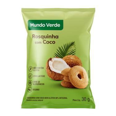 Imagem de Rosquinha com Coco sem Glúten Mundo Verde 30g