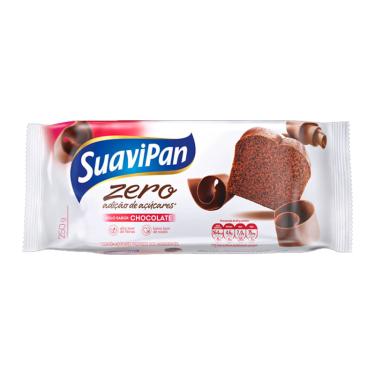 Imagem de Bolinho de Chocolate sem Açúcar 40g - Suavipan