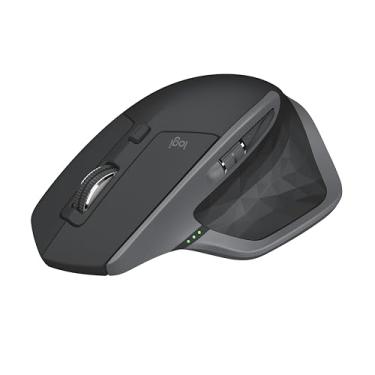 Imagem de Mouse sem Fio MX Master 2S com Tecnologia FLOW para Controle Multi-Computador e Compartilhamento de Arquivos, Conexão por Nanoreceptor USB Unifying ou Bluetooth com Easy-Switch, Logitech, Mouses