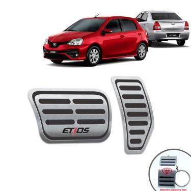 Imagem de Pedaleira Automático Toyota Etios Platinum 2014 A 2019 Preto