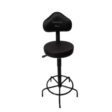 Imagem de Cadeira Secretaria Caixa Alta Verona Base Ferro Fixa